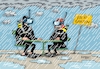 Cartoon: Sauwetter (small) by RABE tagged klima,klimaziele,klimawende,ampel,wissing,streit,umsetzung,rabe,ralf,böhme,cartoon,karikatur,pressezeichnung,farbcartoon,tagescartoon,regen,regenschauer,starkregen,überschwemmung,pfützen,biergaten,kneipe,taucher,taucheranzüge,taucherflossen,taucherbrille,schnorchel