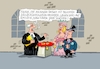 Cartoon: Scheidungsrate (small) by RABE tagged heirat,hochzeit,scheidung,kirche,standesamt,brautpaar,weddingplanner,rabe,ralf,böhme,cartoon,karikatur,pressezeichnung,farbcartoon,tagescartoon,februar,hochzeitsdatum,paare,zweiterzweiterzwanzig