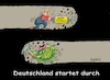 Cartoon: Schicht im Schacht (small) by RABE tagged corona,bildung,bildungsminister,kanzleramt,bildungskonferenz,lehrerkonferenz,laptop,ausstatung,digitalisierung,bildungsmonitor,internetzugan,wlan,aufwachen,schacht,stollen,bergbau,bergarbeiter,mutation,virus,impfstrategie,hacke,presslufthammer,lockdown,shutdown,impfzentrum,spahn,weihnachten