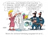 Cartoon: Schleierfahndung (small) by RABE tagged schleier,schleierfahndung,innenminister,ausweitung,grenzgebiet,schlepper,schlepperbanden,flüchtlinge,illegal,personenkontrollen,fahndungen,rückführung,obergrenze,rabe,ralf,böhme,cartoon,karikatur,pressezeichnung,farbcartoon,tagescartoon,hausfrau,waschmaschine,waschpulver,grau,grauschleier,polizei,sek,oberhemd