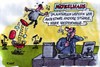 Cartoon: Schleudersitz (small) by RABE tagged landtagswahl,stimmenverlust,wähler,wahlkabine,wahldebakel,wahlprognose,rheinland,pfalz,badenwürttemberg,mappus,beck,grüne,spd,cdu,fdp,linke,csu,umweltprobleme,wirtschaftsminister,brüderle,westerwelle,bundesregierung,merkel,kanzlerin,sitze,sitzverteilung,p