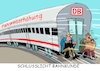 Cartoon: Schlußlicht (small) by RABE tagged bahn,db,bahnkunden,fahrpreis,fahrpreiserhöhung,rabe,ralf,böhme,cartoon,karikatur,pressezeichnung,farbcartoon,tagescartoon,schnellzug,bahnticket,schlusslicht,passagiere,bahnreisende,puffer