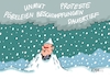 Cartoon: Schneemann Scholz (small) by RABE tagged ampelregierung,scholz,spd,grüne,fdp,lindner,kinder,kindergrundsicherung,rabe,ralf,böhme,cartoon,karikatur,pressezeichnung,farbcartoon,tagescartoon,hausmeister,ohren,zähne,unmut,proteste,pöbeleien,beschimpfungen,dauertief,umfragetief,winter,schnee,schneechaos,schneeflocken