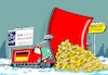 Cartoon: Schneepflüger (small) by RABE tagged oberhof,rennrodler,rennrodeln,schlitten,bob,bobbahn,eiskanal,sportler,rabe,ralf,böhme,cartoon,karikatur,pressezeichnung,farbcartoon,tagescartoon,schneepflug,schneefräse,räumtechnik,medaillen,goldmedaille,medaillenregen