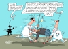Cartoon: Schock (small) by RABE tagged merz,union,kanzler,fritze,koalition,spd,klingbeil,bundesregierung,rabe,ralf,böhme,cartoon,karikatur,pressezeichnung,farbcartoon,tagescartoon,trump,putin,krisen,tv,nachrichten,waschmaschine,schock,arbeit,arbeitstage,belastung,notarzt,mehrarbeit,arbeitspensum