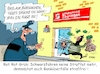 Cartoon: Schwarzfahren Kavaliersdelikt (small) by RABE tagged landtagswahlen,wahlergebnisse,sachsen,brandenburg,groko,spd,cdu,rabe,ralf,böhme,cartoon,karikatur,pressezeichnung,farbcartoon,tagescartoon,arzt,doktor,csu,afd,verluste,rechte,populismus,wahlgeschenke,rot,grün,schwarzfahrer,straftat,ordnungswiedrigkeit,bankraub,bankräuber,polizist,entlastung,justiz,ahndung,straftäter,verkehrsmittel,beförderungsleistungen,bußgelder,justizverfahren