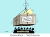 Cartoon: Schwebezustand (small) by RABE tagged landtag,landtagswahlen,sachsen,brandenburg,ministerpräsidenten,wähler,wahlurne,bundespolitiker,berlin,dresden,kretzschmer,rabe,ralf,böhme,caroon,karikatur,pressezeichnung,farbcartoon,tagescartoon,wahlergebnisse,wahlprognose,afd,rechte,osten,ostländer,linke,spd,cdu,fdp,grüne,damokles,damoklesschwert