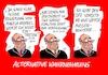 Cartoon: Seltsames (small) by RABE tagged sonderparteitag,spd,martin,schulz,ja,groko,koalitionsverhandlungen,rabe,ralf,böhme,cartoon,karikatur,pressezeichnung,farbcartoon,tagescartoon,merkel,union,koalitionsgespräche,alternativ,wahrnehmung,ministerposten,merkelregierung,aussenminister,vorsitz,parteivorsitz,nahles