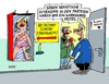 Cartoon: Sexismus (small) by RABE tagged sexismus,sex,übergriffe,anzüglichkeiten,frauen,parteien,cdu,csu,sexspielchen,beleidigungen,erniedrigungen,gleichberechtigung,rabe,ralf,böhme,cartoon,karikatur,pressezeichnung,farbcartoon,tagescartoon,bundestag,bundesparteien,sexspielzeug