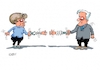 Cartoon: Shake Hands II (small) by RABE tagged asylbeschlüsse,eu,brüssel,massnahmenpaket,auffanglager,merkel,cdu,csu,union,seehofer,söder,bayern,grenze,flüchtlinge,rabe,ralf,böhme,cartoon,karikatur,pressezeichnung,farbcartoon,tagescartoon,asylstreit,maßnahmenplan,gipfel,gipfelentscheidungen,migranten,nordafrika,azfnahmelager,ungarn,tschechien,lybien,mararroko,ägypten,tunesien,algerien,shake,hand