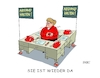 Cartoon: Sie ist wieder da (small) by RABE tagged virus,corona,pandemie,coronakrise,rabe,ralf,böhme,cartoon,karikatur,pressezeichnung,farbcartoon,tagescartoon,viren,virenschutz,mundschutz,desinfektion,föderal,föderalismus,ländersache,abstand,abstandhalten,kontaktbeschränkungen,ausgangsverbot,angela,merkel,cdu,union,kanzlerin,kanzleramt,quarantäne,homeoffice