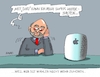 Cartoon: Siri von Apple (small) by RABE tagged martin,schulz,spd,vorsitz,gabriel,erich,honecker,ddr,wahlergebnis,wahlfälschung,sed,rabe,ralf,böhme,cartoon,karikatur,pressezeichnung,farbcartoon,tagescartoon,wahlkampf,kanzlerkandidat,wähler,bundestagswahl,soziale,gerechtigkeit,umfragewerte,umfragetief,apple,lautsprecher,vernetzung,zuhörer,haushalt,digitalisierung,siri