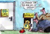 Cartoon: Spielzimmer (small) by RABE tagged stabilität,euro,eurozone,eurokrise,eu,brüssel,eurogipfel,gipfeltreffen,staatschefs,regierungschefs,deutschland,frankreich,sarkozy,merkel,kanzlerin,cdu,schulden,schuldenkrise,rettungsschirm,griechenlan,juncker,banken,börse,rating,ratingagentur,spielraum,sp