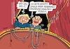 Cartoon: Statler Waldorf (small) by RABE tagged ampel,ampelkoalition,koalitionsvertrag,fdp,spd,grüne,rabe,ralf,böhme,cartoon,karikatur,pressezeichnung,farbcartoon,tagescartoon,ampelregierung,bundeskanzler,olaf,scholz,regierungserklärung,rede,scholzomat,opposition,schlagabtausch,muppets,loge,theater,statler,waldorf,seil,fesseln