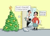 Cartoon: Sterne über Sterne (small) by RABE tagged weihnachten,weihnachtsbaum,weihnachtssterne,sterne,baumschmuck,weihnachtstanne,rabe,ralf,böhme,cartoon,karikatur,pressezeichnung,farbcartoon,tagescartoon,behörde,ämter,behörden,gendern,gendergerecht,genderschreibweise