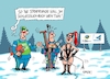 Cartoon: Strafrunden (small) by RABE tagged biathlon,weltcup,oberhof,dauerregen,regen,schneemangel,wintersport,rabe,ralf,böhme,cartoon,karikatur,farbcartoon,pressezeichnung,tagescartoon,medaille,medaillenregen,deutschland,medaillenspiegel,sado,maso,masochisten,strafrunde