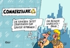 Cartoon: Strafzinsen (small) by RABE tagged strafzinsen,commerzbank,banker,geldanleger,vermögende,konten,reichtum,euro,bankkonten,kunden,rabe,ralf,böhme,cartoon,karikatur,pressezeichnung,farbcartoon,tagescartoon,bankenviertel,unternehmer,millionäreunrecht,unrechtsstaat,unrechtsbank