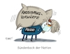 Cartoon: Sündenbock (small) by RABE tagged rassismus,rassismusvorwürfe,usa,mord,polizeigewalt,trump,demo,rabe,ralf,böhme,cartoon,karikatur,pressezeichnung,farbcartoon,tagescartoon,sünde,sündenbock,polizeigewerkschaft,vorwürfe,floyd,washington,protestwelle