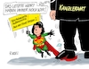 Cartoon: Superfrauchen (small) by RABE tagged ampel,ampelkoalition,koalitionsvertrag,fdp,spd,grüne,rabe,ralf,böhme,cartoon,karikatur,pressezeichnung,farbcartoon,tagescartoon,analena,baerbock,außenministerin,supermen,supermann,comic,superfrau,superwoman,kanzleramt,höhenflug,umhang,nordstream,zwei,aus,ende,außenpolitik,werte,wertebasiert