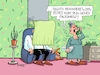 Cartoon: Tapetenschild (small) by RABE tagged virus,corona,pandemie,coronakrise,rabe,ralf,böhme,cartoon,karikatur,pressezeichnung,farbcartoon,tagescartoon,viren,virenschutz,mundschutz,desinfektion,föderal,föderalismus,ländersache,schutzmaßnahmen,kontaktbeschränkungen,lockerungen,großeltern,masken,schutzmasken,maskenpflicht,oma,opa