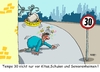 Cartoon: Tempo Dreißig (small) by RABE tagged tempo,dreißig,verkehrsberuhigung,zone,geschindigkeitsbegrenzung,verkehrskontrolle,verkehrsminister,straßenverkehr,verkehrsschild,rabe,ralf,böhme,cartoon,kaerikatur,pressezeichnung,farbcartoon,tagescartoon,wirtshaus,gasthaus,mann,betrunkener,alkohol,bespff