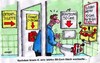 Cartoon: Toilettengebühr (small) by RABE tagged öffentliche,toilkette,gebühr,euro,toilettenbenutzung,cent,klopapier,händewaschen,mann,tiolettenbrille,einwurf,tiolettenfrau,türe,waschbecken,kloschüssel,bedürfnisanstalt