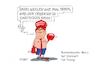 Cartoon: Trainingspartner Trump (small) by RABE tagged trrump,donald,präsident,usa,zoll,strafzoll,cartoon,karikatur,rabe,ralf,böhme,pressezeichnung,farbcartoon,tagescartoon,vatikan,büro,papst,franziskus,tod,sekretär,konklave,selbsternennung,kirche,bischof,staatsbesuch,treffen,merz,kanzler,white,house,training,boxer,boxhandschuh,oval,office,schlagabtausch
