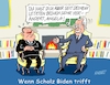 Treffen Scholz Biden