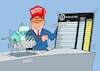 Cartoon: Trommelfeuer weiterhin (small) by RABE tagged donald,trump,kamala,harris,präsidentschaftswahl,usa,wahlkampf,joe,biden,rabe,ralf,böhme,cartoon,karikatur,pressezeichnung,farbcartoon,tagescartoon,mc,donalds,burger,zoll,zölle,strafe,strafzoll,strafzölle,handel,handelskrieg,trommel,los,lostrommel,tombola,ziehung