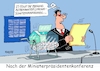 Cartoon: Trommelwirbel (small) by RABE tagged corona,bundländerkonferenz,merkel,kanzleramt,lockerungen,stufenplan,öffnungen,lockdown,shutdown,baumärkte,impfdosen,rki,fallzahlen,inzidenzwert,spahn,impfzentren,impfreihenfolge,notbremse,trommel,lostrommel,ziehung,schutzmassnahmen,nieten