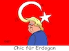 Cartoon: Und die Frisur sitzt (small) by RABE tagged erdogan,akp,istanbul,bürgermeisterwahl,damoklesschwert,sultan,rabe,ralf,böhme,cartoon,karikatur,pressezeichnung,farbcartoon,tagescartoon,neuwahl,rennen,chp,imamoglu,yildirim,syrien,putin,asad,kurden,is,staatsbesuch,usa,trump,frisur,staatsflagge,weißes,haus,strähnen,halbmind,stern,sichel,mondsichel