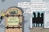 Cartoon: Ungetüme (small) by RABE tagged merz,union,kanzler,fritze,koalition,spd,klingbeil,bundesregierung,rabe,ralf,böhme,cartoon,karikatur,pressezeichnung,farbcartoon,tagescartoon,fett,fettnapf,drecksarbeit,stelzen,training,friedrich,söder,bas,wort,wörte,ungetüm,wortungetüm,infrastruktur,gesetz,beschleunigung,strukturgesetz,beschleunigungsgesetz
