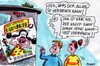 Cartoon: Verbogenes (small) by RABE tagged christian,wulff,bundespräsident,staatsoberhaupt,cdu,merkel,rückendeckung,schwarzgelb,vorwürfe,anzeigenkampagne,landtag,niedersachsen,bestechung,kredit,kreditvergabe,privatkredit,geerkens,ministerpräsident,maschmayer,eisen,eisenbeisser,plakat,litfaßsäule,w