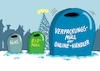 Cartoon: Verpackungsflut (small) by RABE tagged weihnachten,weihnachtsmann,nikolaus,nikolaustag,stiefel,nikolausstiefelmichel,cartoon,karikatur,pressezeichnung,farbcartoon,tagescartoon,rute,besen,geschenke,dezember,verpackung,verpackungsmüll,mülltonn,glas,biomüll,pappe,karton,kunststoff,onlinehändler,amazon,ebay