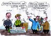 Cartoon: Vor die Wand (small) by RABE tagged kanzlerin,merkel,cdu,deutschland,türkei,erdogan,eu,euro,jubiläum,integration,anwerbeabkommen,türkisch,schulen,sprache,innenminister,friedrich,migration,migrationshintergrund,wand,weiss,jahrestag,festakt,gatsarbeiter,deutschkenntnis,familienangehörige,sara