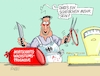 Cartoon: Wachstumswurst (small) by RABE tagged merz,groko,spd,union,posten,postenvergabe,rabe,ralf,böhme,cartoon,karikatur,pressezeichnung,farbcartoon,tagescartoon,schaufenster,deko,umbau,laden,ladenhüter,regierungsbildung,habeck,prognose,wirtschaftswachstum,wurst,null,rezession,stagnation,fleischer,metzger,waage