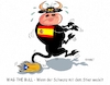 Cartoon: Wag The Bull (small) by RABE tagged katalanen,katalonien,abspaltung,spanien,madrid,barcelona,referendum,ultimatum,rabe,ralf,böhme,cartoon,karikatur,pressezeichnung,farbcartoon,tagescartoon,stier,bull,bulle,rind,schwanz,wag,the,dog,hund,wedeln,unabhängigkeit,unabhängigkeitserklärung,puigemont,rajoy