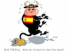 Cartoon: Wag The Bull (small) by RABE tagged katalanen,katalonien,abspaltung,spanien,madrid,barcelona,referendum,ultimatum,rabe,ralf,böhme,cartoon,karikatur,pressezeichnung,farbcartoon,tagescartoon,stier,bull,bulle,rind,schwanz,wag,the,dog,hund,wedeln,unabhängigkeit,unabhängigkeitserklärung,puigemont,rajoy