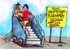 Cartoon: Warteschleife (small) by RABE tagged hauptstadtflugplatz,berlin,hauptstadtflughafen,flugplatz,flugzeug,passagier,rollfeld,landebahn,gangway,reisende,koffer,gepäck,spinnennetze,spinnenweben,eröffnung,einweihung,air,airberlin,mehdorn,neubau,betreiber,startbahn,mängel