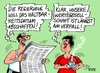 Cartoon: Wertegesellschaft (small) by RABE tagged verfall,verfallsdatum,bundesernährungsminister,überlagerung,ungenießbarkeit,regierung,werte,wertegesellschaft,rabe,ralf,böhme,cartoon,karikatur,pressezeichnung,farbcartoon,tagescartoon,nächstenliebe,flüchtlinge,flüchtlingskrise,hass,rechte,gewalt