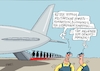 Cartoon: Wertvollflieger (small) by RABE tagged virus,corona,pandemie,coronakrise,rabe,ralf,böhme,cartoon,karikatur,pressezeichnung,farbcartoon,tagescartoon,viren,virenschutz,mundschutz,desinfektion,föderal,föderalismus,ländersache,masken,gesichtsmasken,abstandsregelungen,maskenpflicht,transportflieger,militärmaschine,flughafen,erfurt,berlin,akk,verteidigungsministerin,militär,teppich,bodyguard