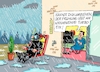 Cartoon: Wetterumschwung (small) by RABE tagged ampel,ampelregierung,rot,grün,gelb,fdp,spd,grüne,rabe,ralf,böhme,cartoon,karikatur,pressezeichnung,farbcartoon,tagescartoon,gärtnerei,gärtner,gewächshaus,stiefmüterchen,frühjahr,frühjahrsbepflanzung,klima,klimapaket,tarrasse,taucher,regen,schauer,wetter,wetterumschwung,frühling,sonnenschein