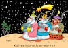 Cartoon: Winter wer hätte das gedacht (small) by RABE tagged stollen,lebkuchen,schokoweihnachtsmänner,weihnachtsbäckerei,rabe,ralf,böhme,cartoon,karikatur,pressezeichnung,farbcartoon,tagescartoon,weihnachtsmann,weihnachten,heilige,könige,gold,weihrauch,glühwein,heissgetränk