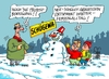 Cartoon: Winterferien (small) by RABE tagged winter,winterferien,schulferien,schüler,schnee,schneemann,schlitten,wintersport,rabe,ralf,böhme,cartoon,karikatur,pressezeichnung,farbcartoon,tagescartoon,pegida,maontagsdemo,protestbewegung,dresden,islamisierung