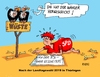 Cartoon: Wüstes (small) by RABE tagged spd,thüringen,landtagswahl,mitgliederbefragung,linke,ramelow,lieberknecht,ministerpräsident,koalitionsgespräce,rabe,ralf,böhme,cartoon,karikatur,pressezeichnung,farbcartoon,tagescartoon,wüste,geier,hürde,wähler,knochen