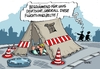 Cartoon: Zeltstadt Drei (small) by RABE tagged flüchtlingsunterkunft,flüchtlingsheim,zelte,container,zeltstadt,bauzelt,tiefbau,straßenbau,asylanten,unterkunft,rabe,ralf,böhme,cartoon,karikatur,pressezeichnung,farbcartoon,tagescartoon,verkehrskegel,deutsche,deutschland,fremdenfeindlichkeit