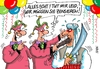 Cartoon: Zensiertes (small) by RABE tagged fasching,karneval,rosenmontag,rosenmontagszug,zensur,absage,sturmtiefkostüm,faschingskostüm,islamist,islam,elferrat,pappnase,rabe,ralf,böhme,cartoon,karikatur,pressezeichnung,farbcartoon,tagescartoon,narrenkappe,flüchtlinge,terrorgefahr,sicherheit