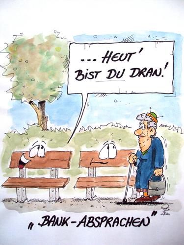 Cartoon: Bankenabsprachen (medium) by erix tagged banken