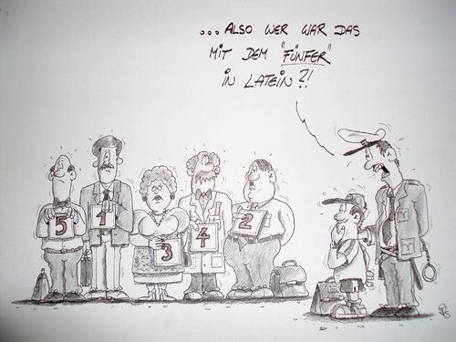 Cartoon: Gegenüberstellung (medium) by erix tagged lehrer