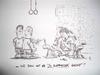 Cartoon: Klappmesser (small) by erix tagged lehrer